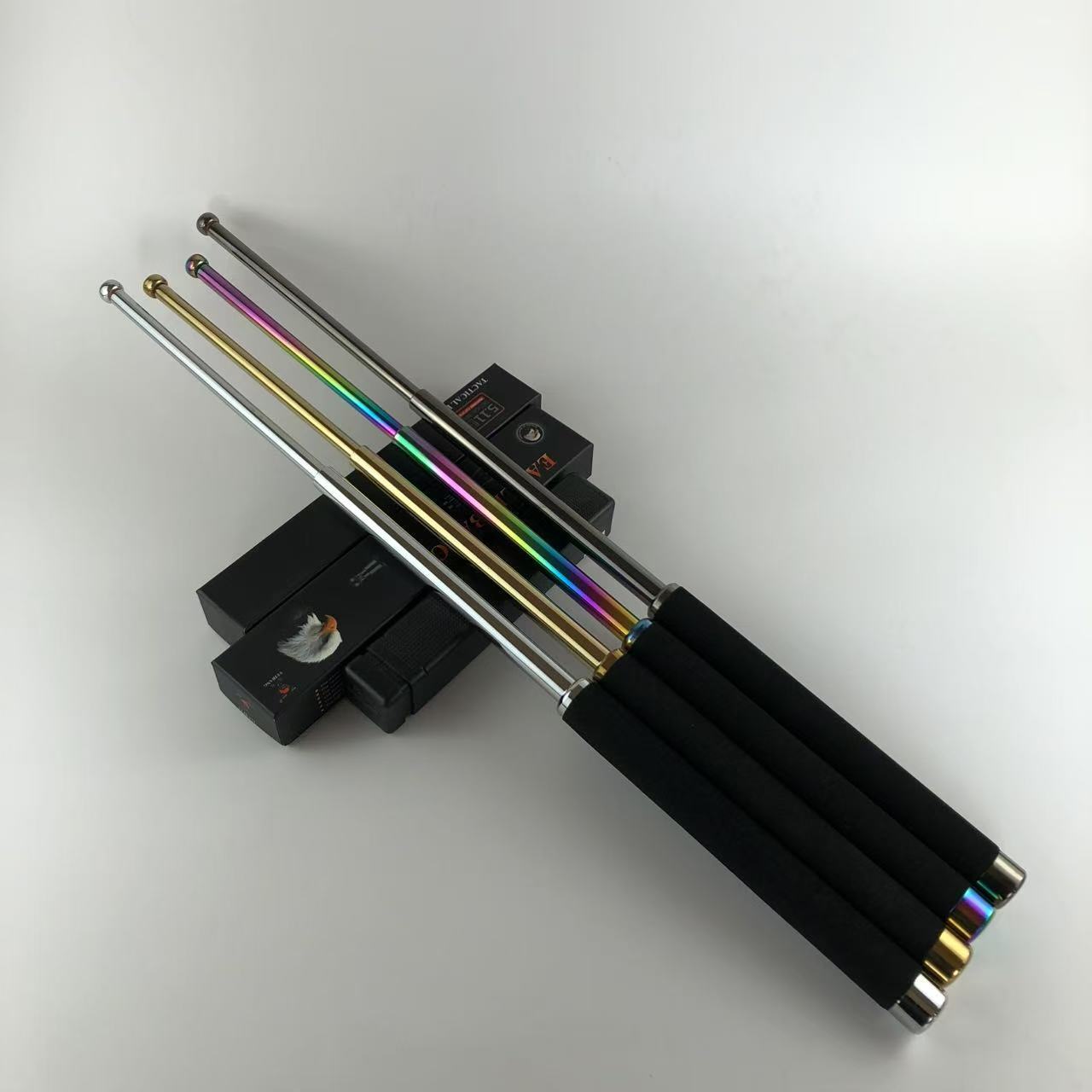 Self-Defense Expandable Baton - An Emergency Self-Defense Must-Have. Pull it out, and safety is secured instantly.